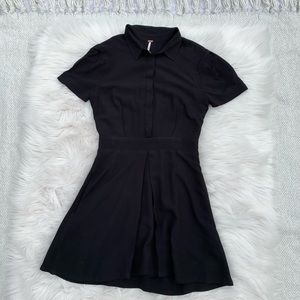Free People Black Mini Dress
